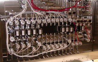 Gas panel design and custom tools