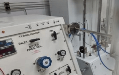 Flow calibration standard in the laboratory